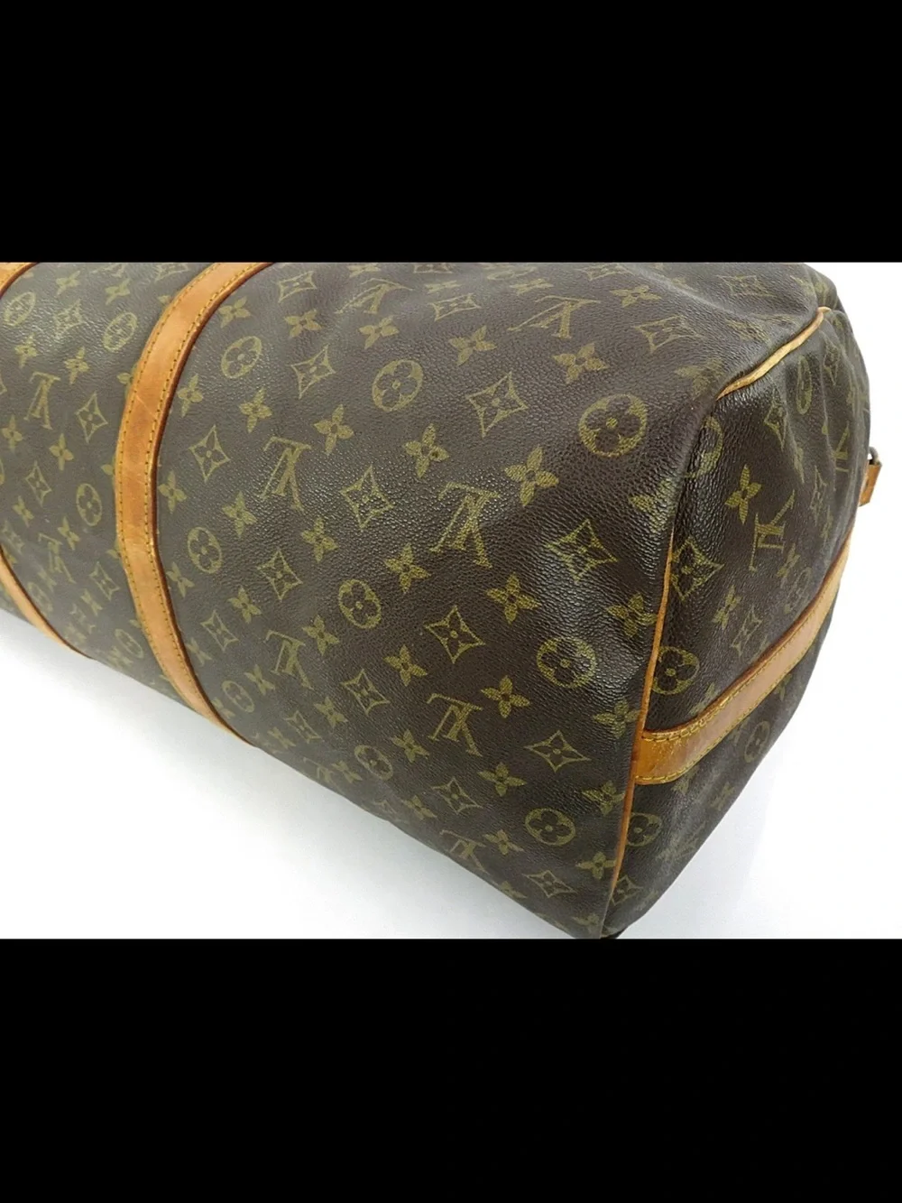 Louis Vuitton Brown Monogram Keepall Duffel Bag